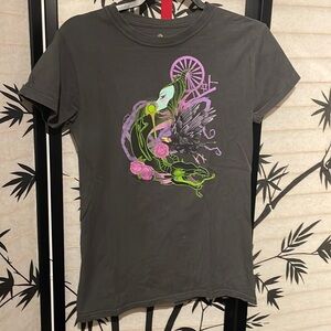 Teefury Maleficent Disney villain XL tee